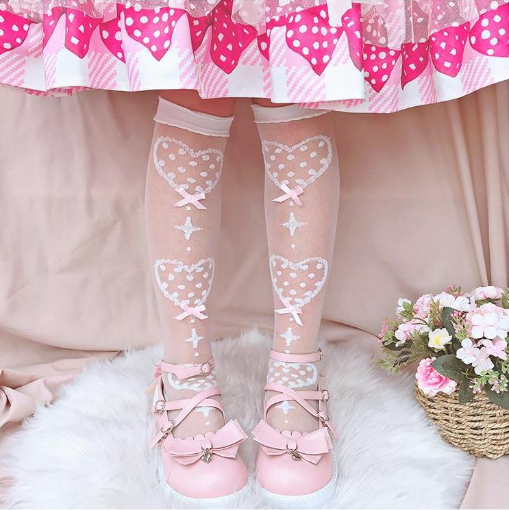 Sweet Heartbeat Socks
