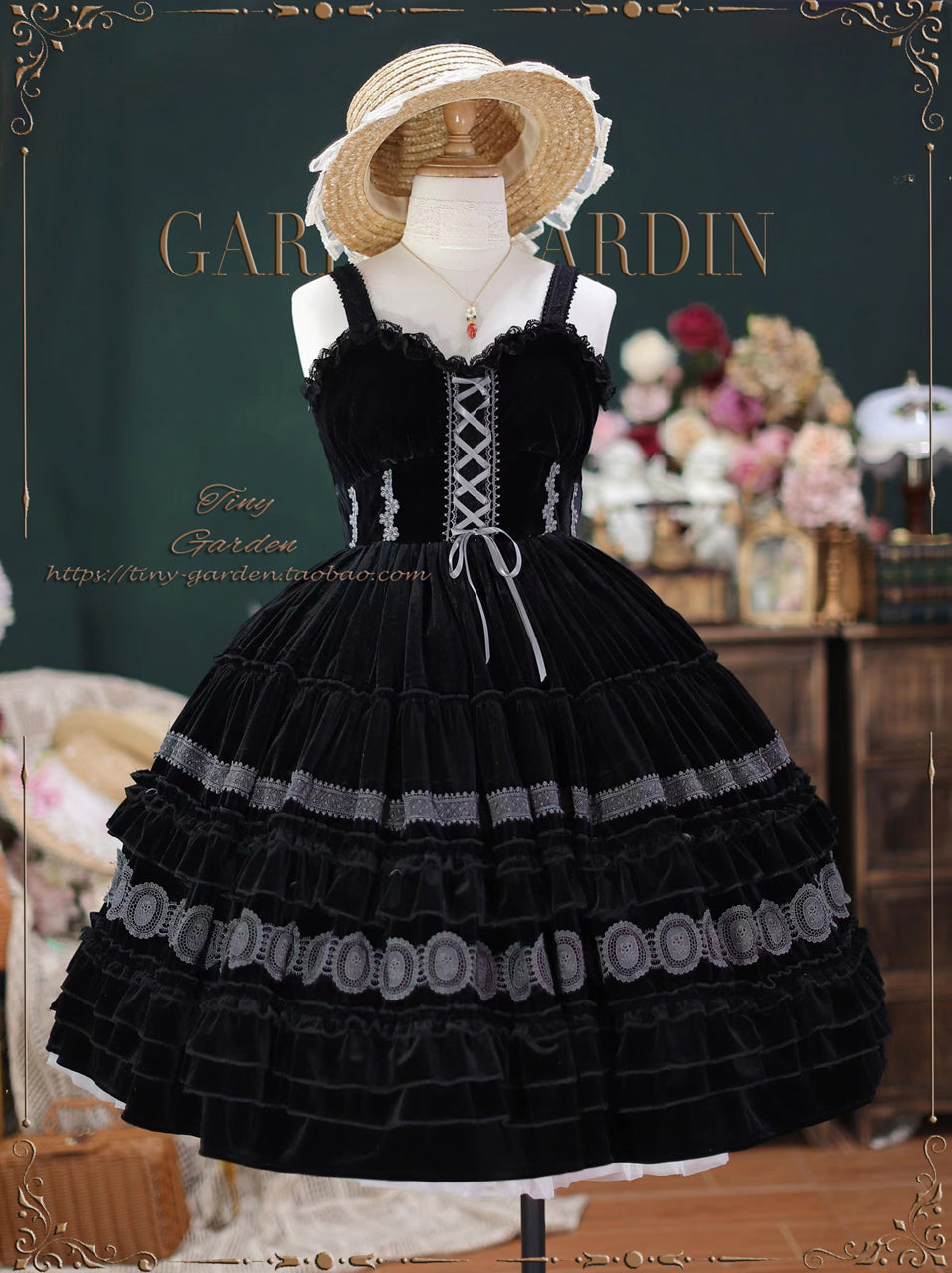 Short Velvet Dreaming Jumperskirt