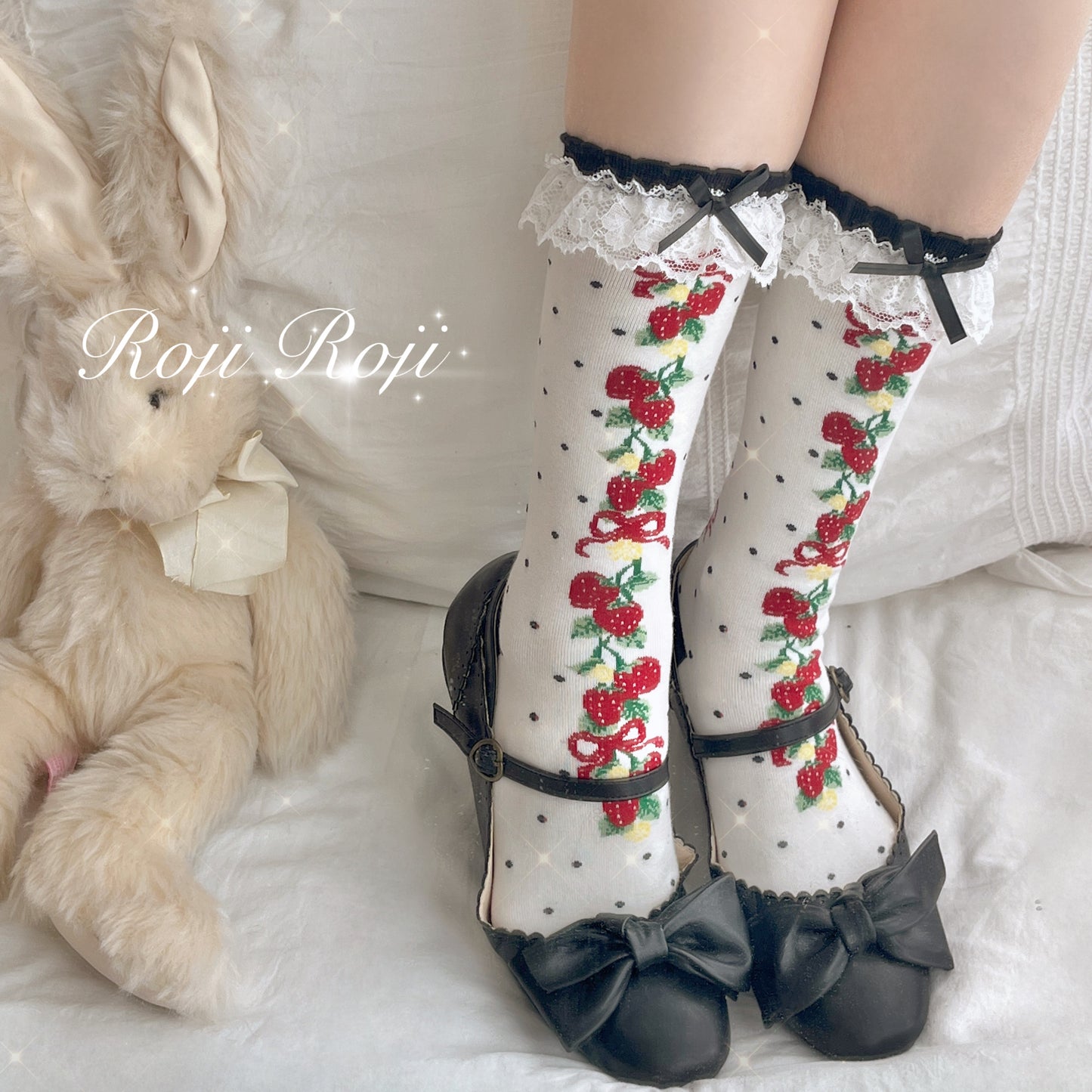 Strawberry Skewers Socks