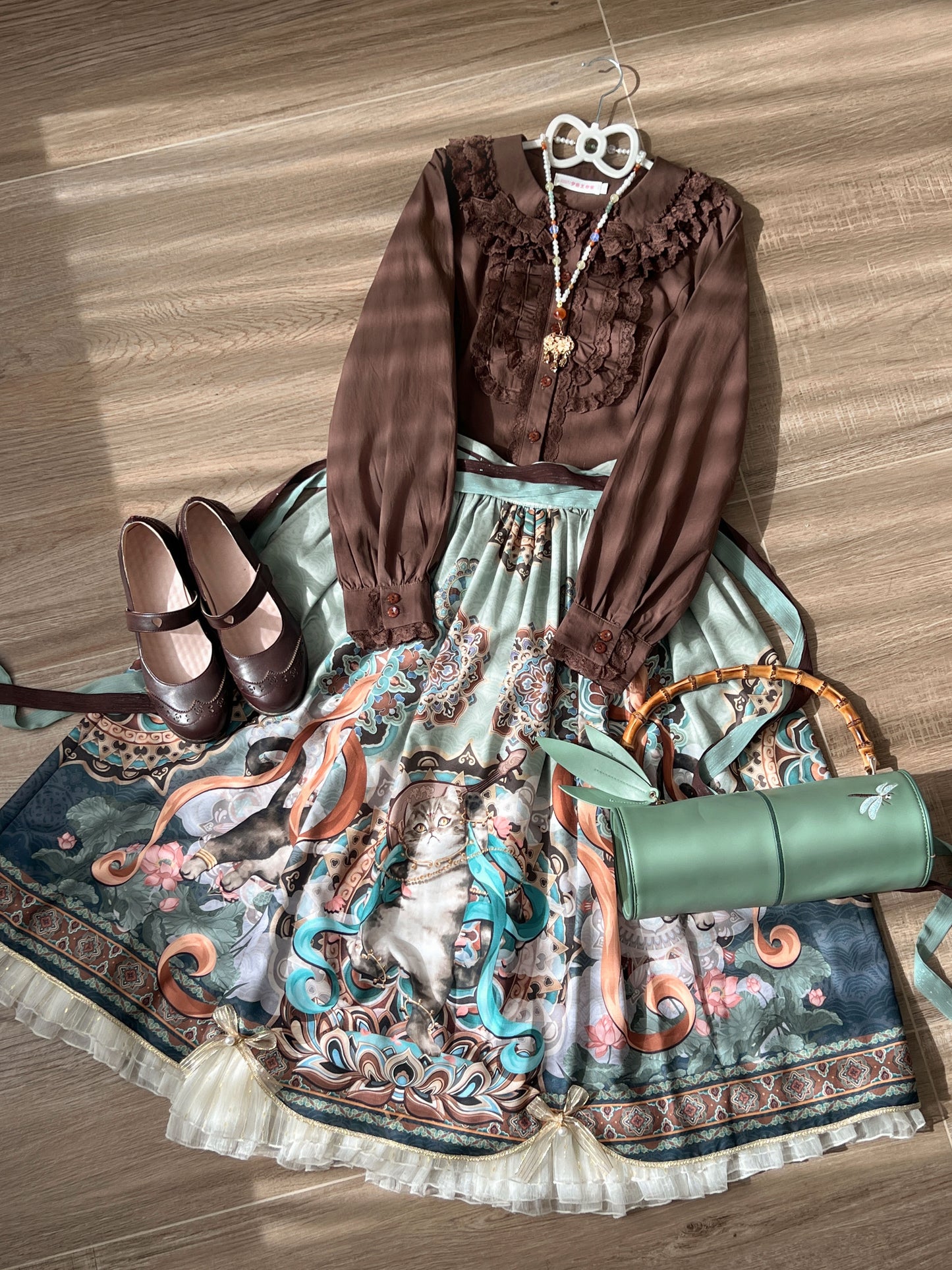 Half Sugar Milk Cake Blouse