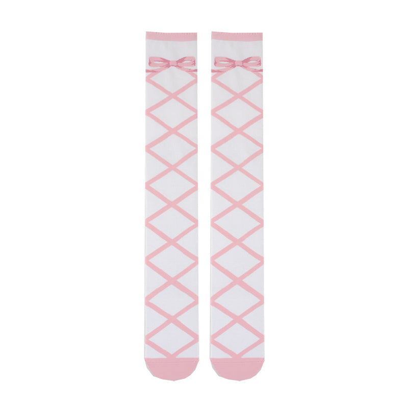 Interwoven Straps Socks