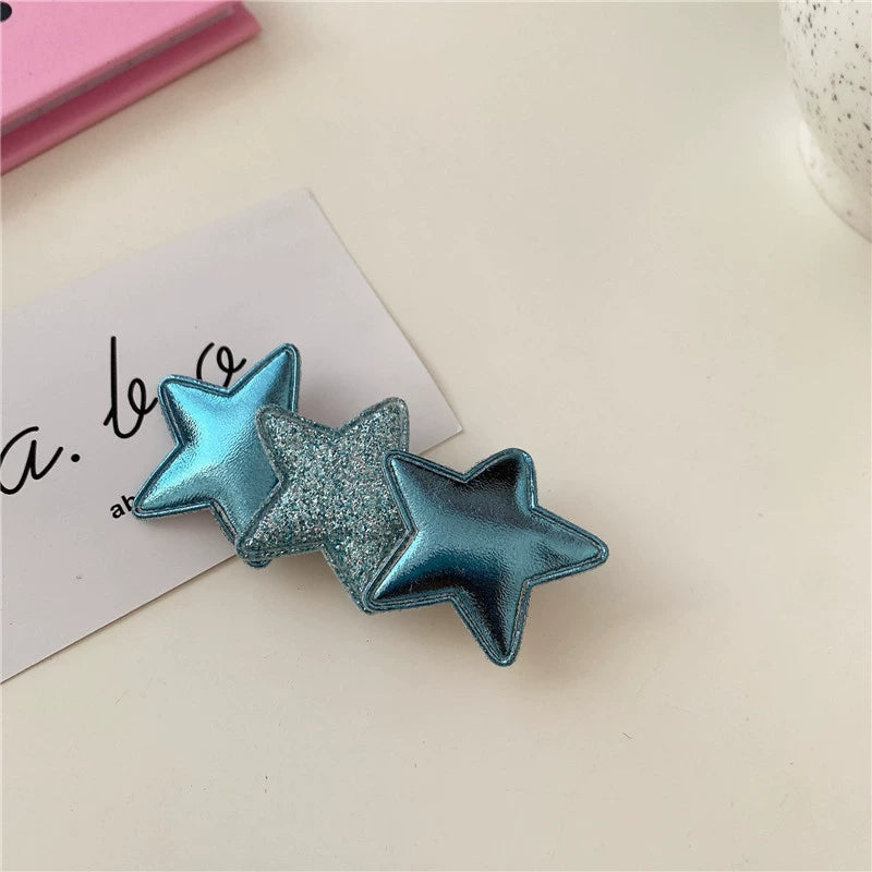 Glitter Star Hairclip