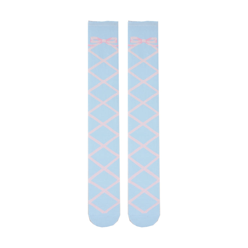 Interwoven Straps Socks
