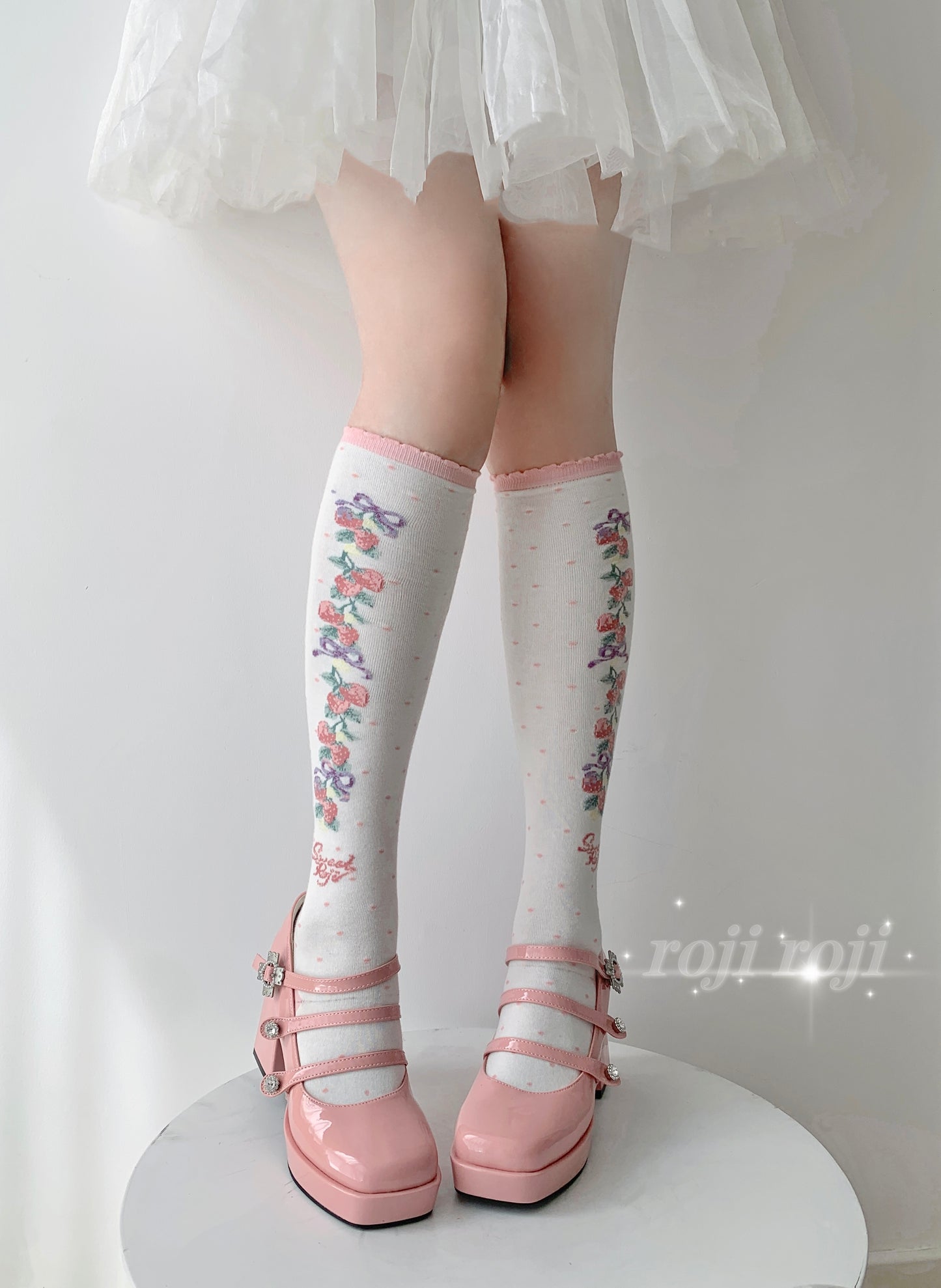Strawberry Skewers Socks