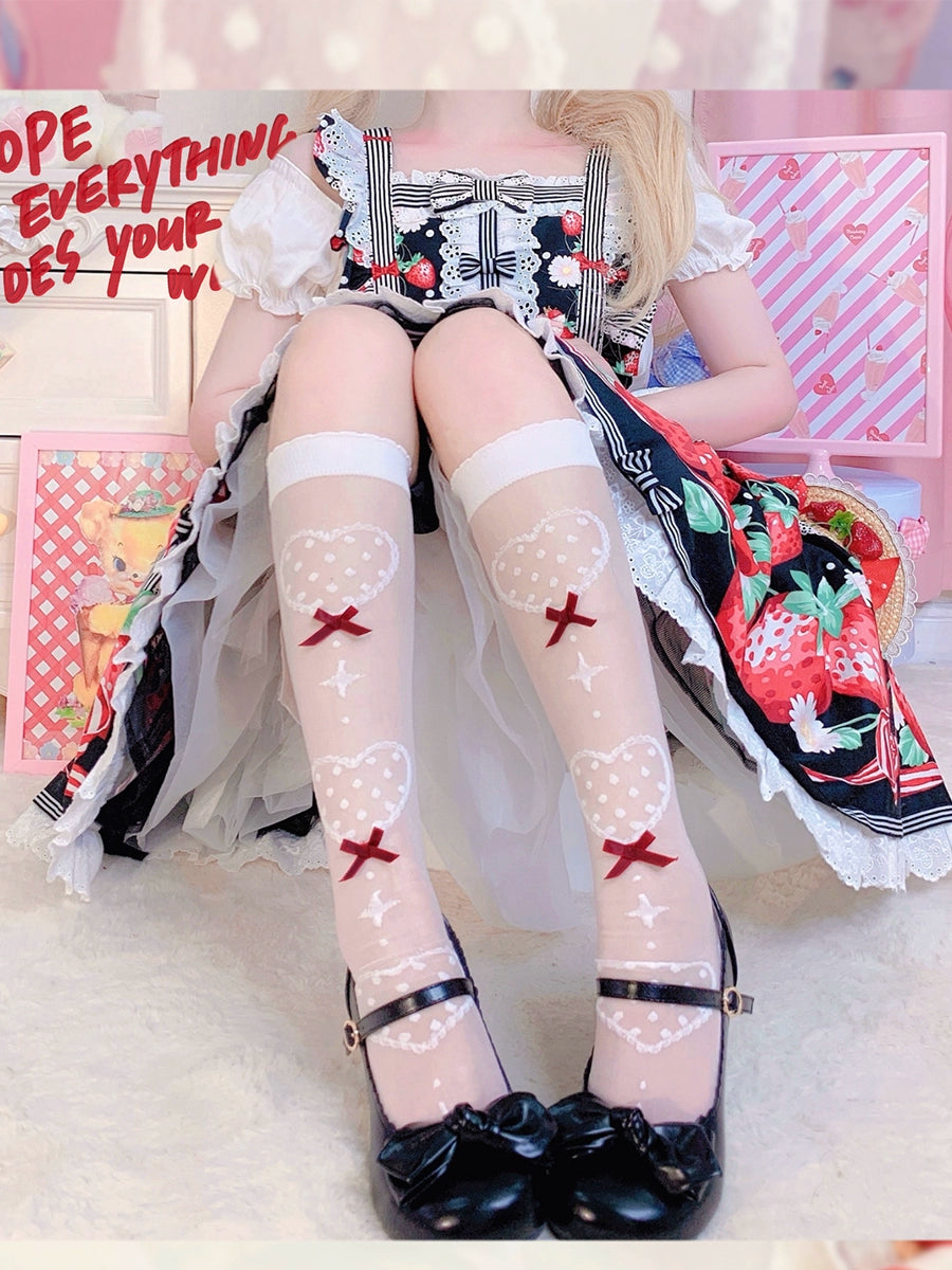 Sweet Heartbeat Socks