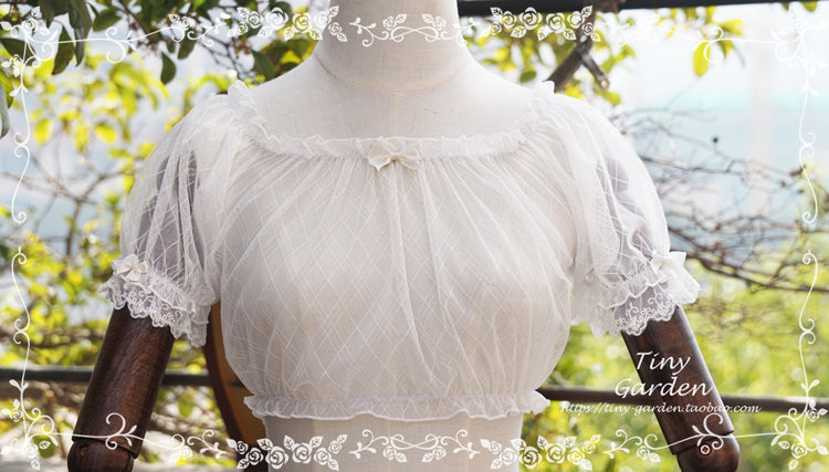 Lace crop top
