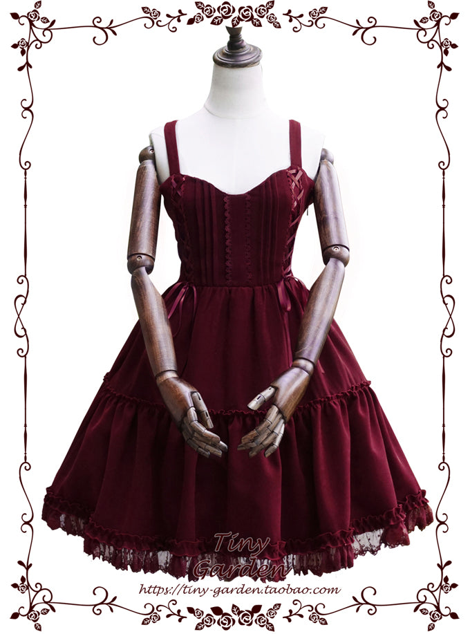 Waltz 1.0 Jumperskirt Burgundy