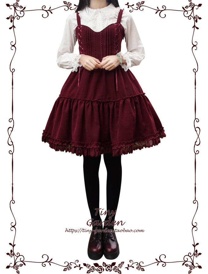 Waltz 1.0 Jumperskirt Burgundy