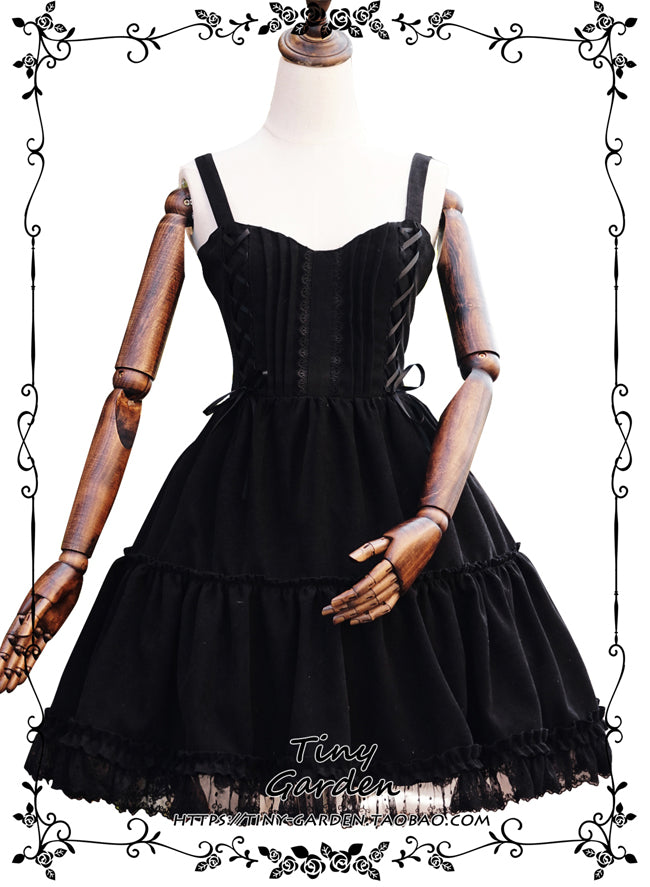 Waltz 1.0 Jumperskirt Black