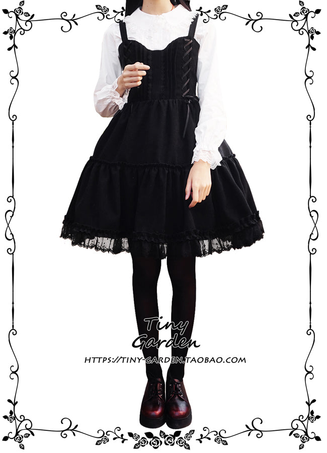 Waltz 1.0 Jumperskirt Black