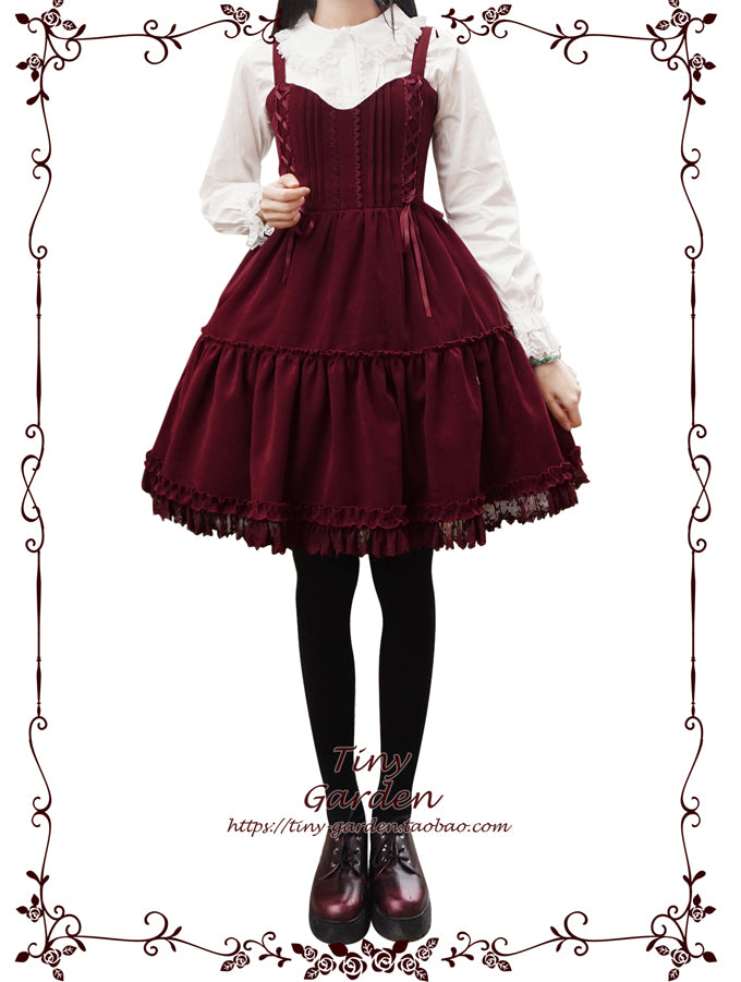 Waltz 1.0 Jumperskirt Burgundy