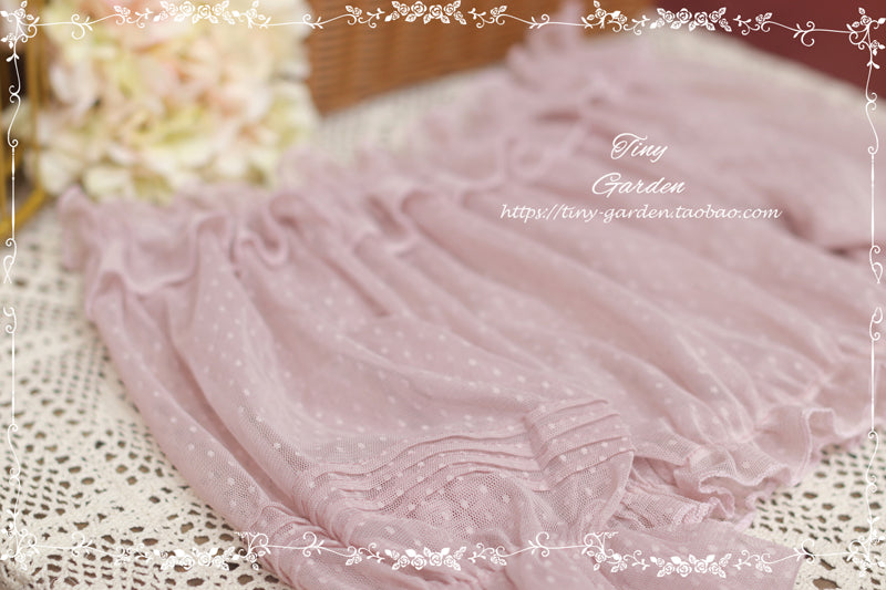 Mesh Dots Blouse