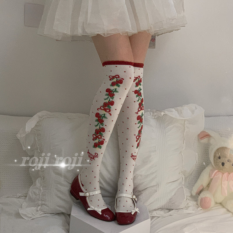 Strawberry Skewers Socks