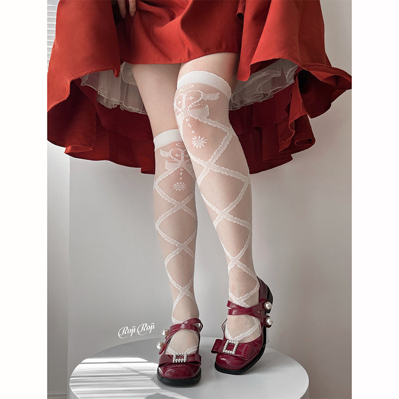 Devil Heart Angel Socks