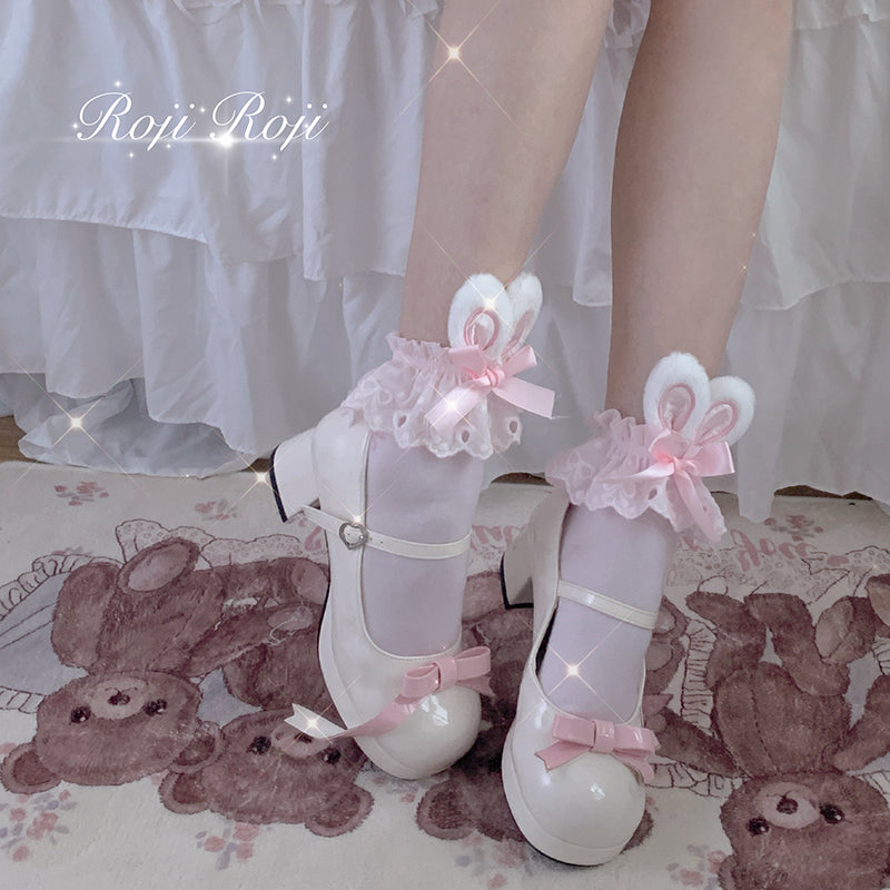 Bunny Ear Socks