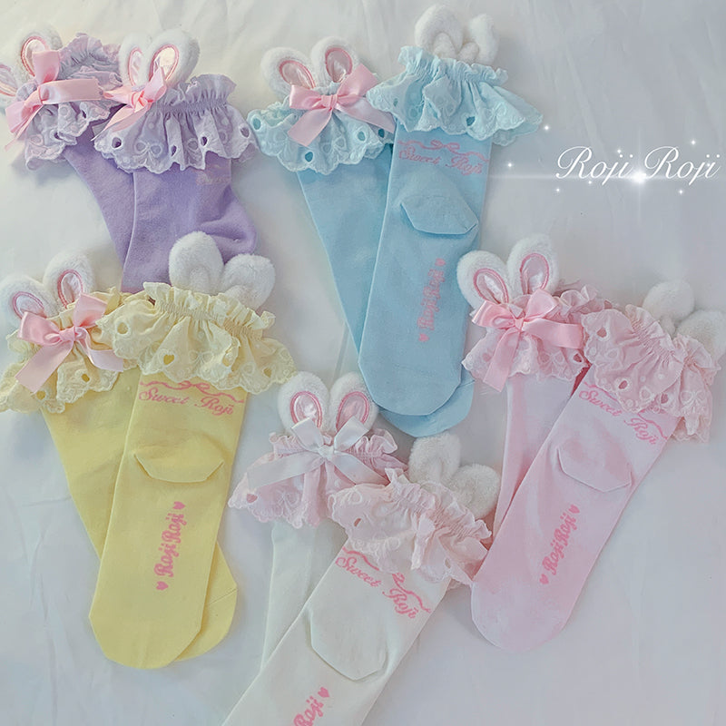 Bunny Ear Socks