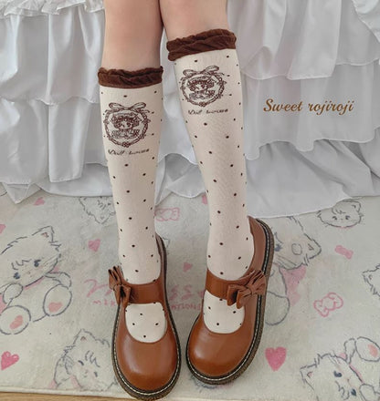 Line Doll Socks