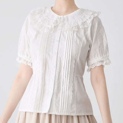 Hyde Garden Short Sleeves Blouse