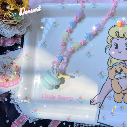 Macaron Dessert Necklace