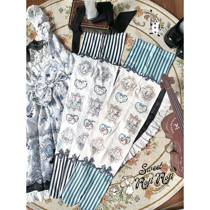 Alice Picture Frame Tights