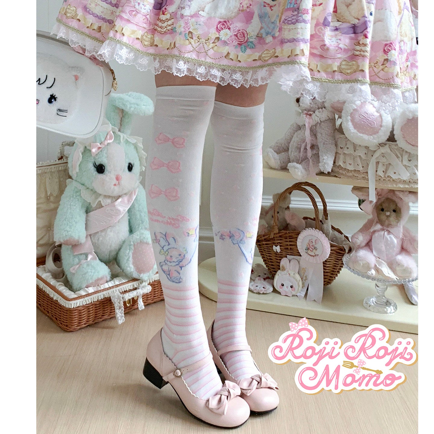 Stripe Momo Socks