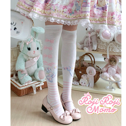 Stripe Momo Socks