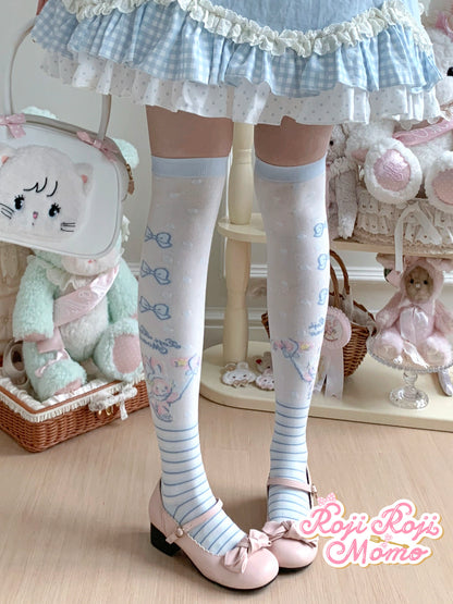 Stripe Momo Socks