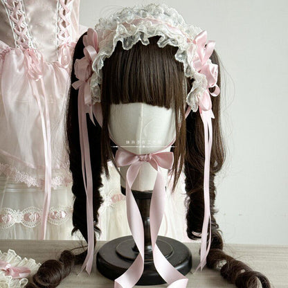 Lolita Headdress, Hairclips, Wrist cuffs and Choker