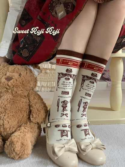 Afternoon Cocoa Socks
