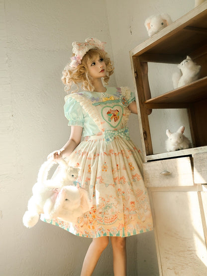 Sheep Party Apron Skirt