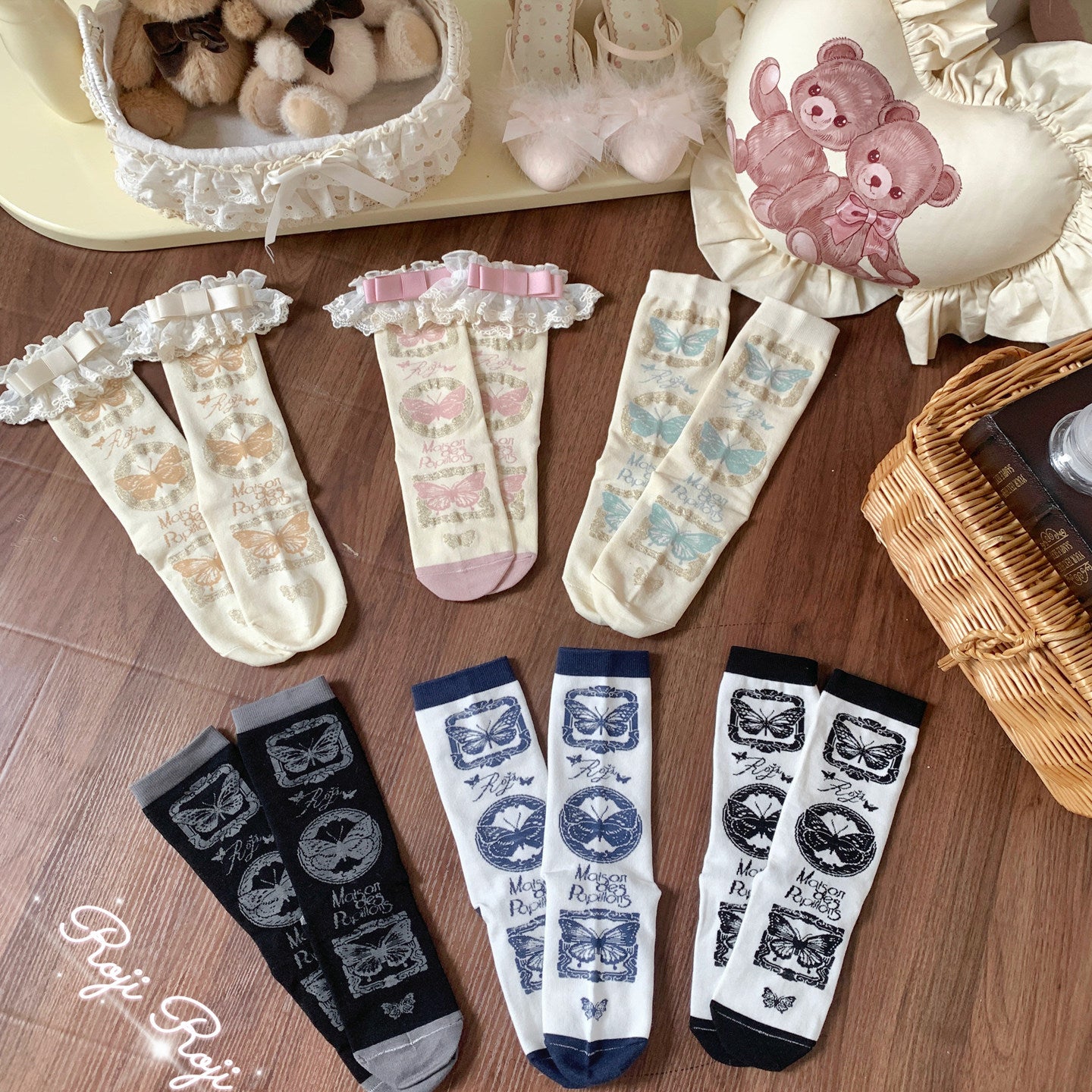 Butterfly Gallery Socks