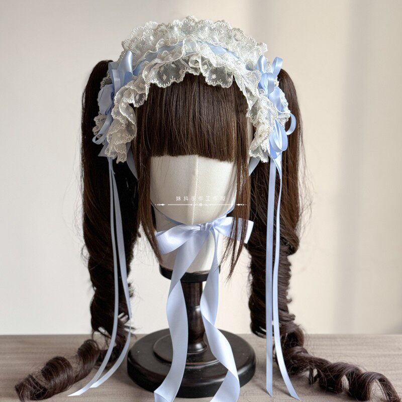Lolita Headdress, Hairclips, Wrist cuffs and Choker