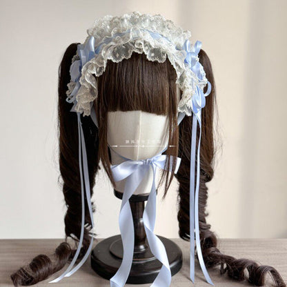 Lolita Headdress, Hairclips, Wrist cuffs and Choker
