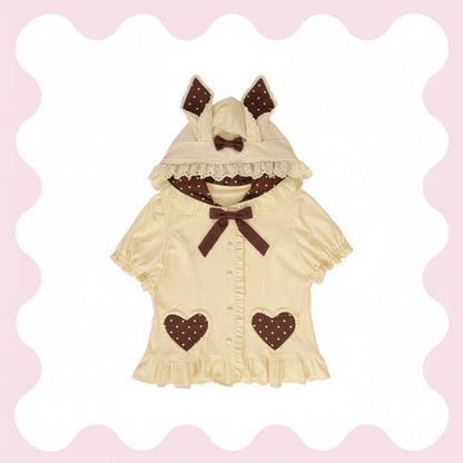 Little Rabbit Snow Cake Cardigan