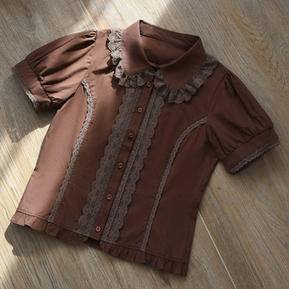 Lily Short Sleeves Blouse