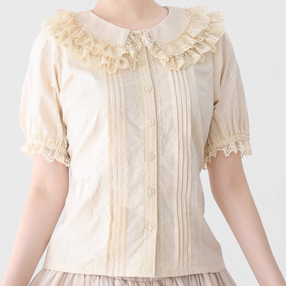 Hyde Garden Short Sleeves Blouse