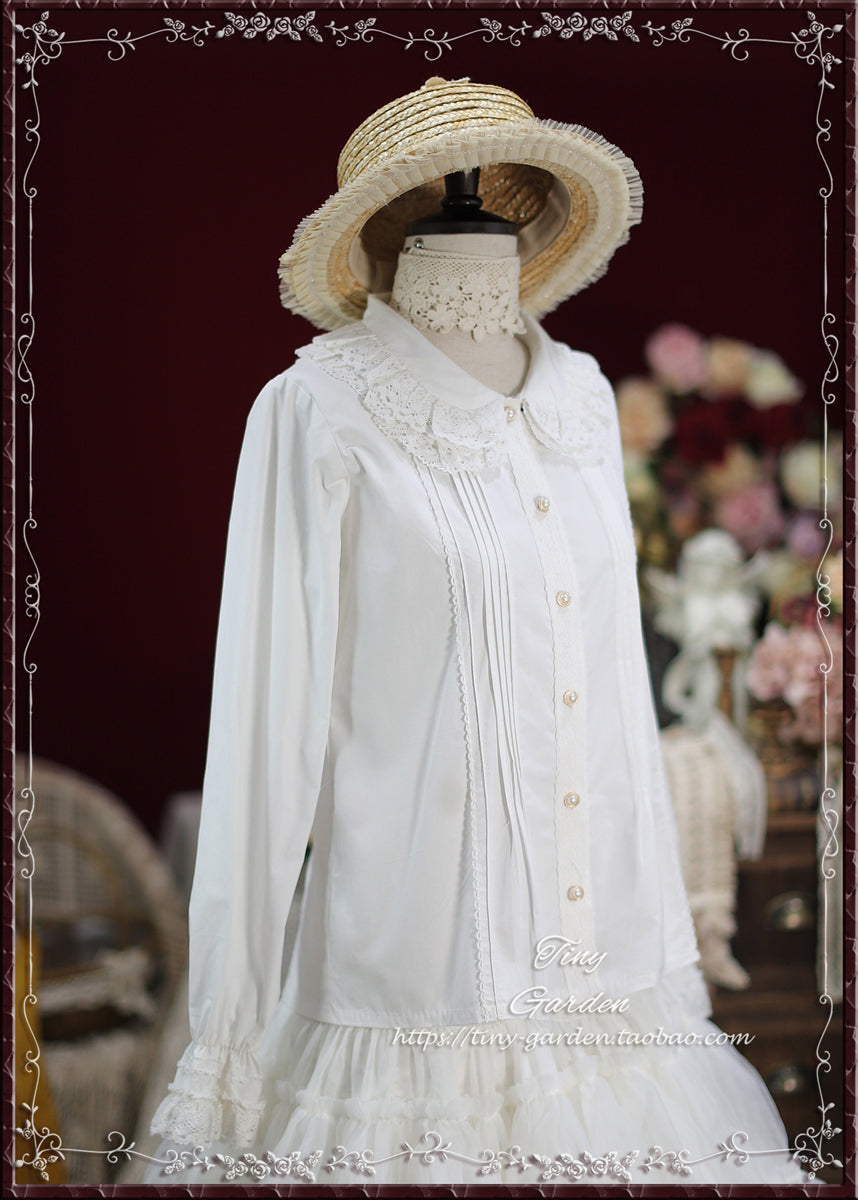 Antique Doll Long Sleeves Blouse