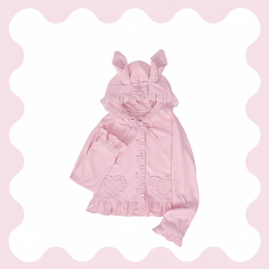 Little Rabbit Snow Cake Cardigan