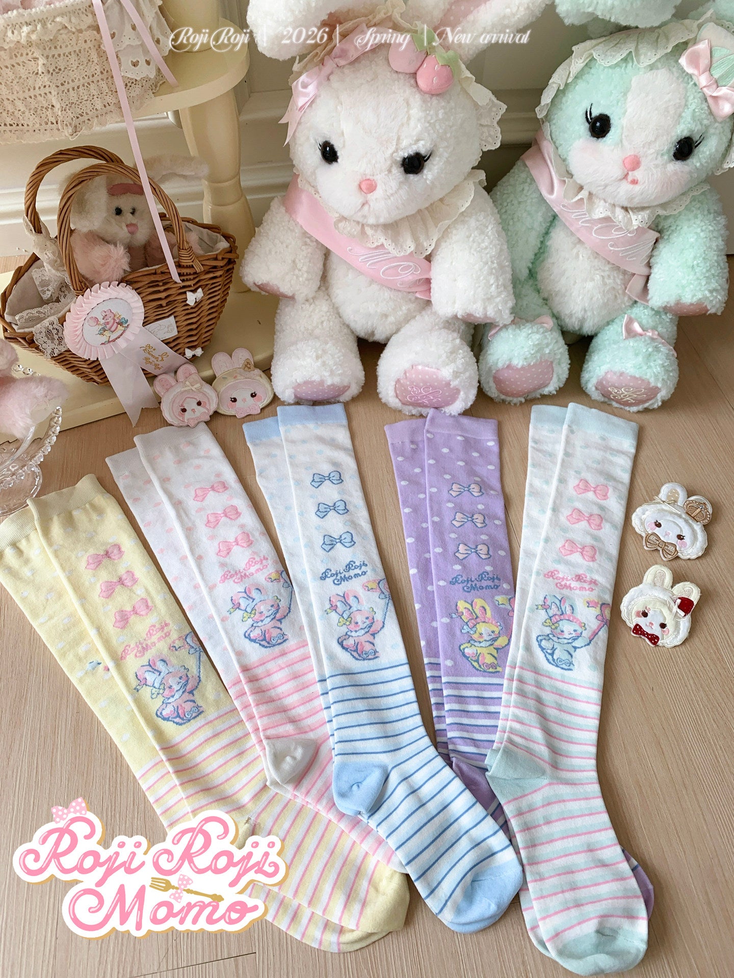 Stripe Momo Socks