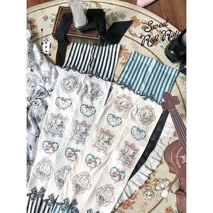 Alice Picture Frame Tights