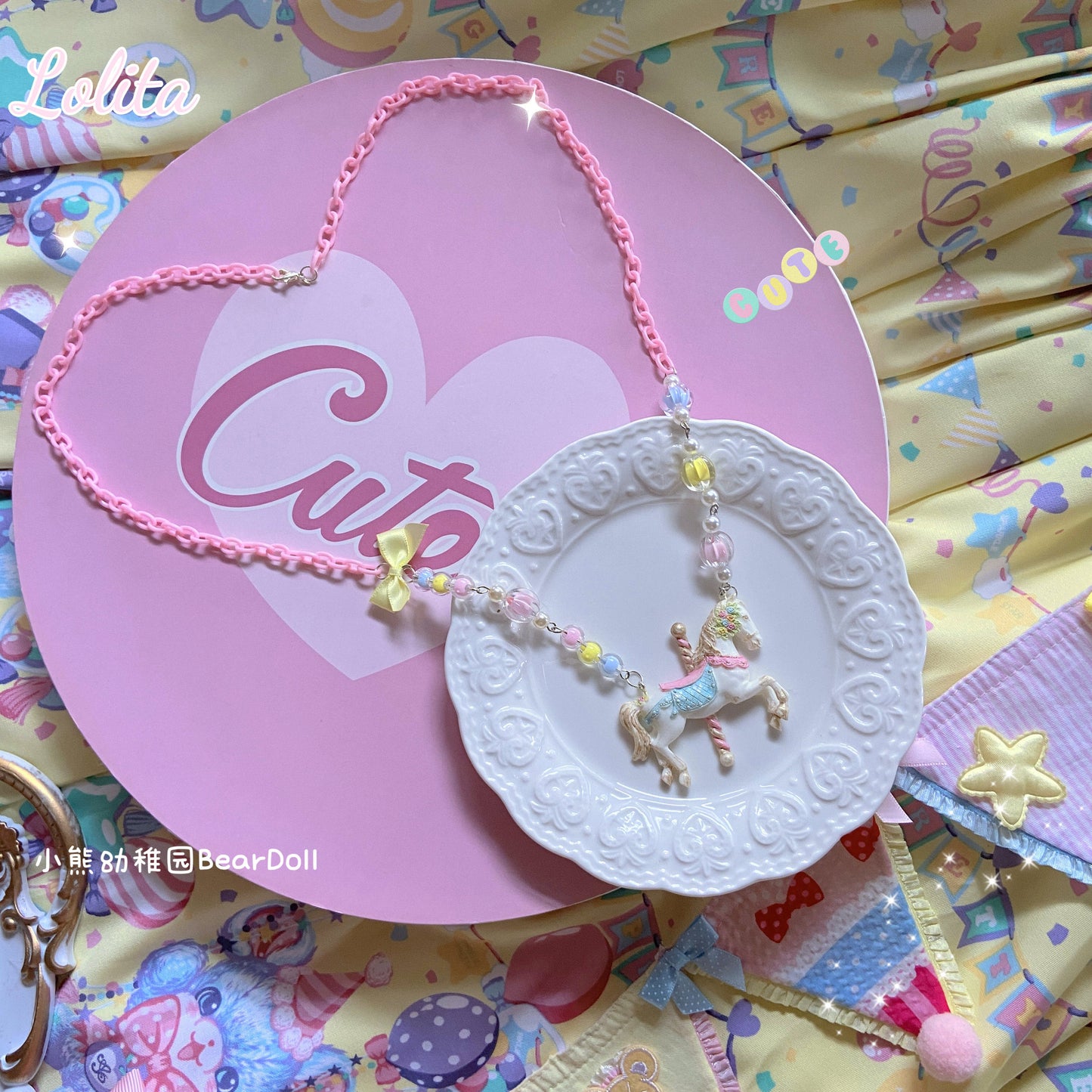 Sweetheart Horse Necklace