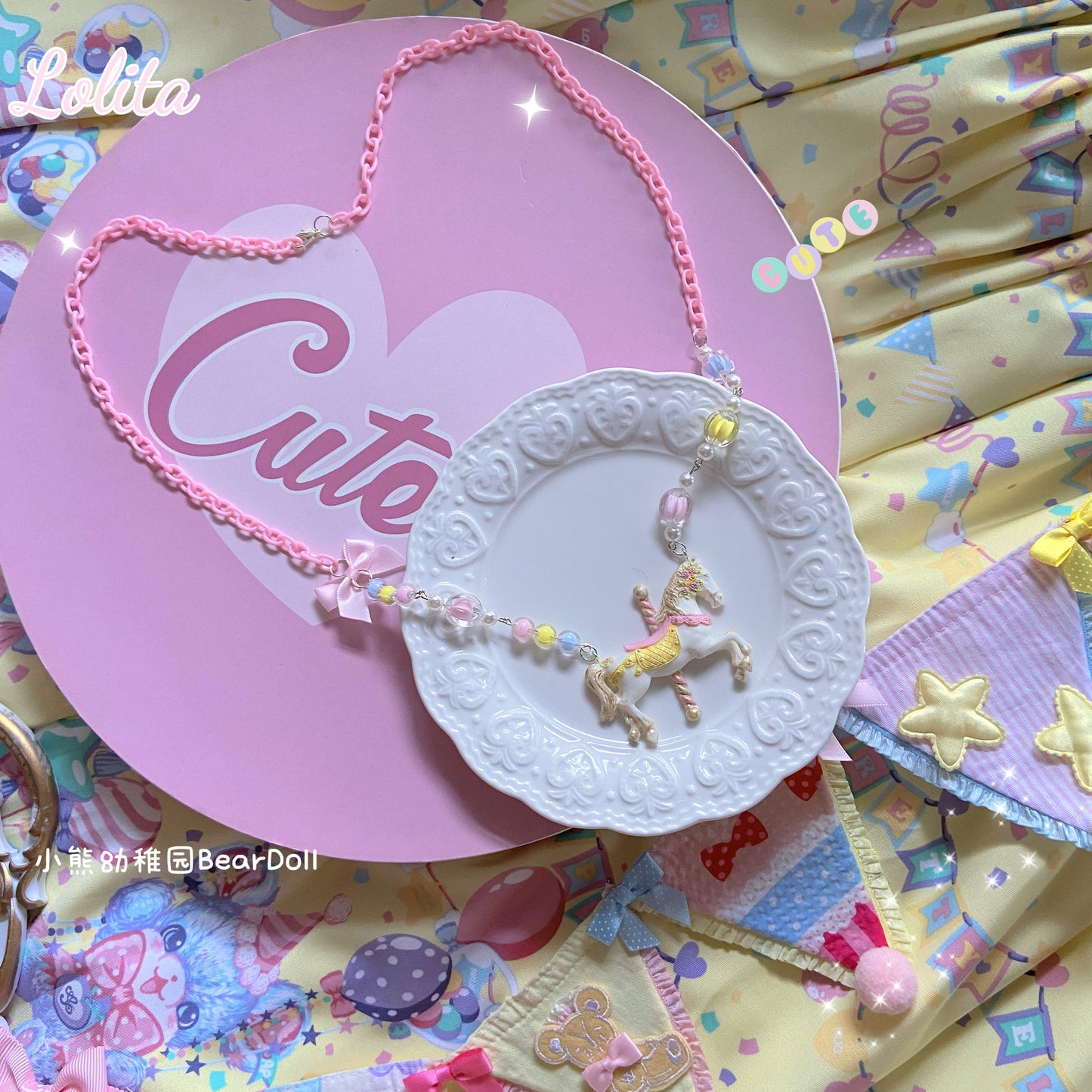 Sweetheart Horse Necklace