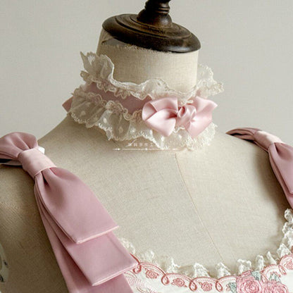 Lolita Headdress, Hairclips, Wrist cuffs and Choker