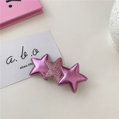 Glitter Star Hairclip