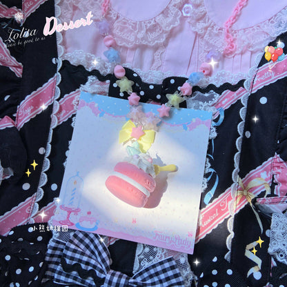 Macaron Dessert Necklace