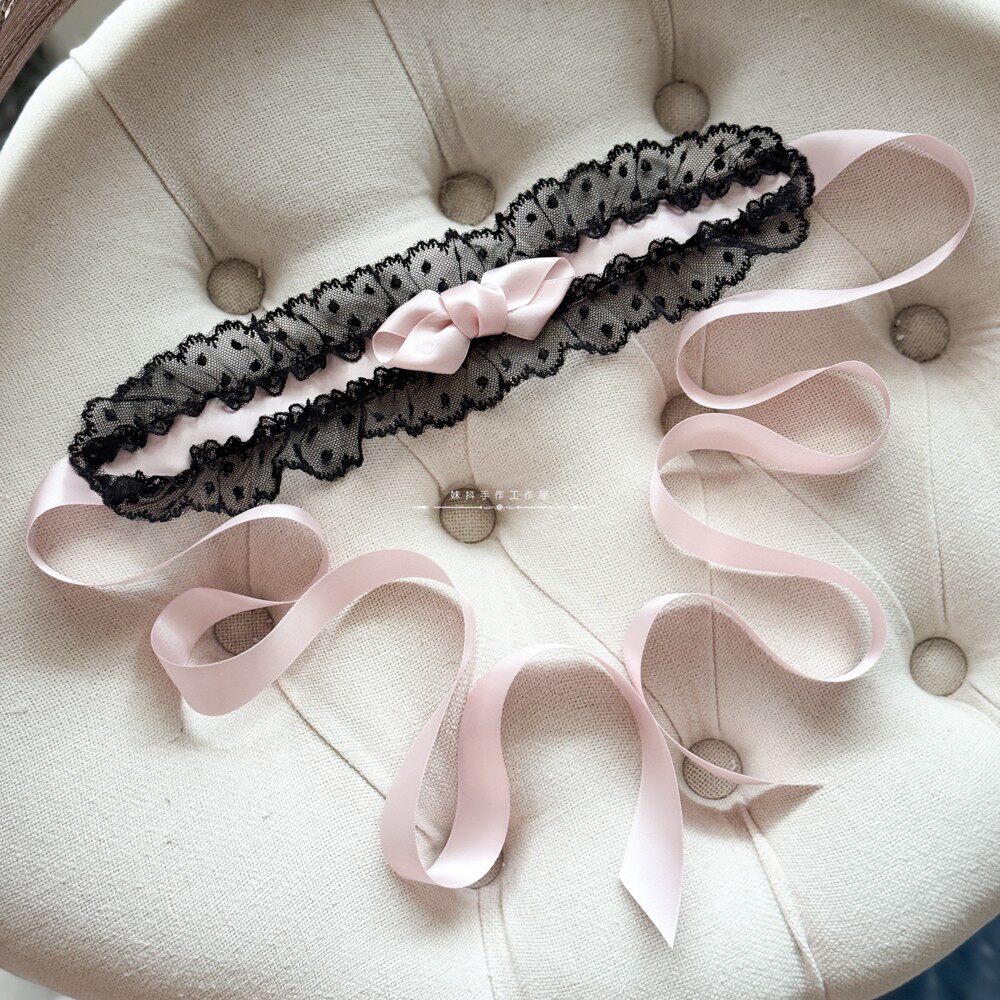 Lolita Headdress, Hairclips, Wrist cuffs and Choker