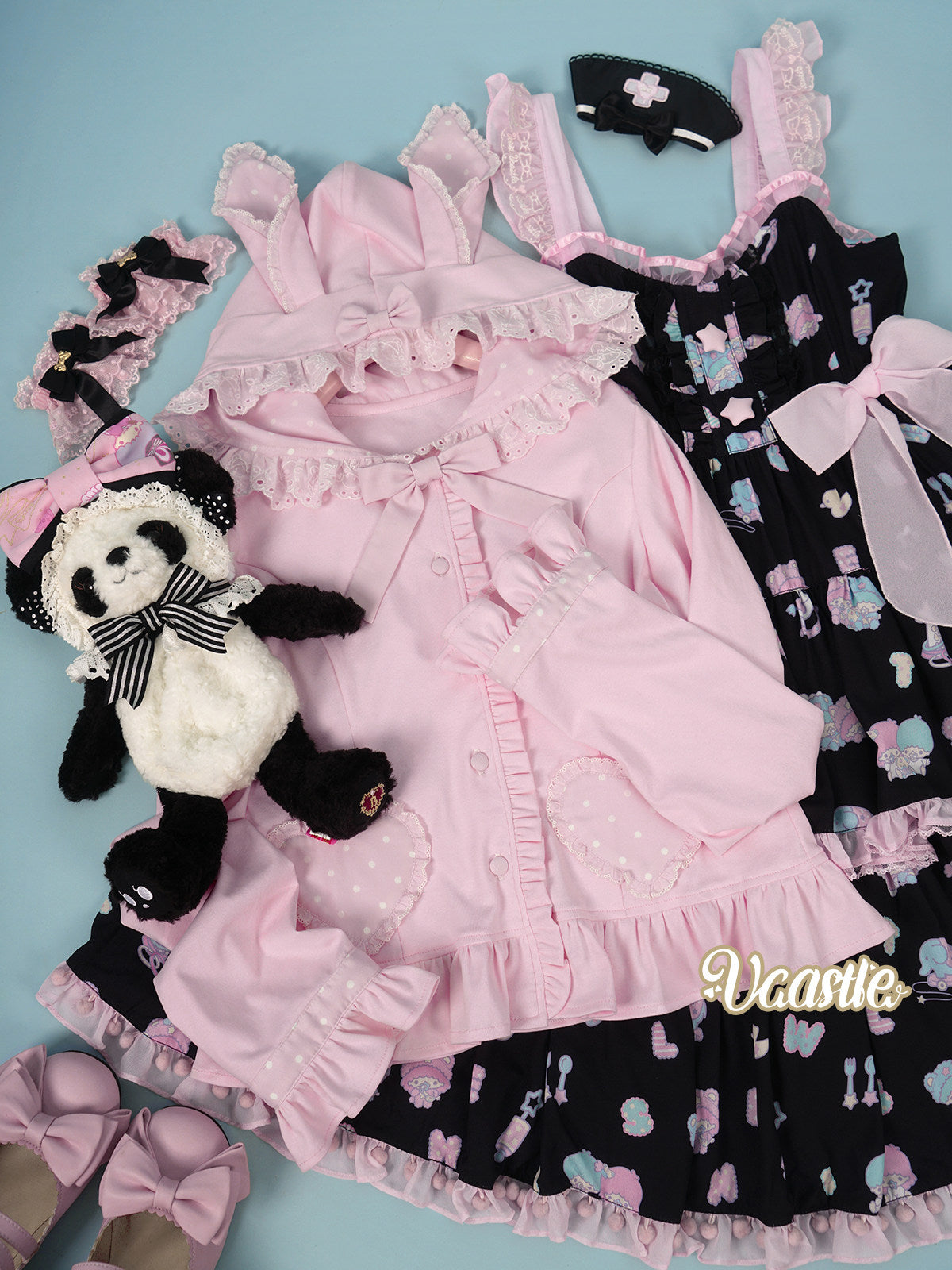 Little Rabbit Snow Cake Cardigan