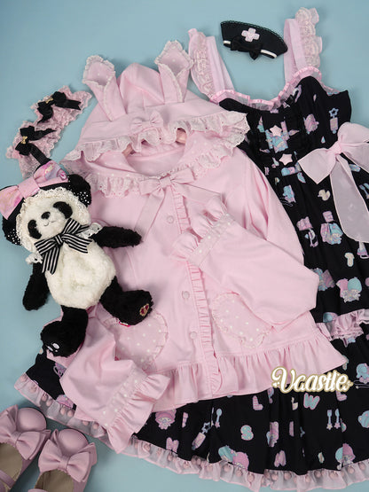 Little Rabbit Snow Cake Cardigan
