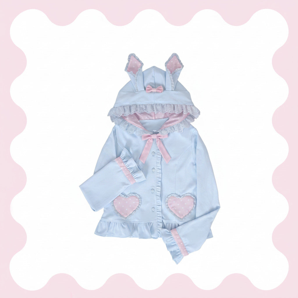 Little Rabbit Snow Cake Cardigan