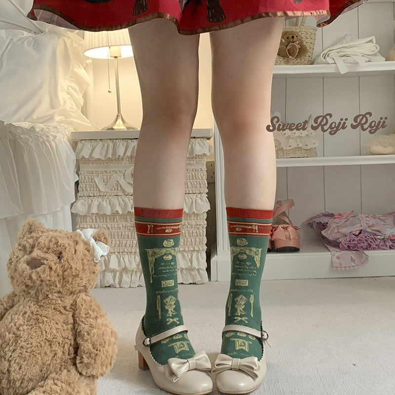 Afternoon Cocoa Socks